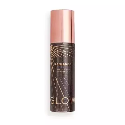 Makeup Revolution Glow Radiance Shimmer Oil Warm Bronze olejek do ciała 100ml 