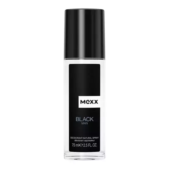 Mexx Black Man dezodorant spray szkło 75ml