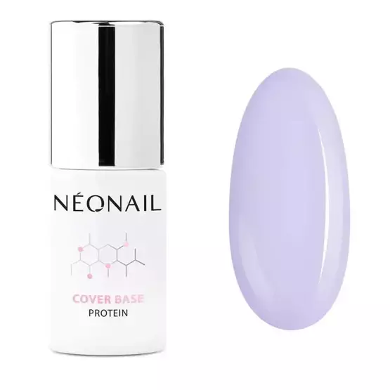 NEONAIL Baza hybrydowa Cover Base Protein Pastel Lilac 7,2 ml