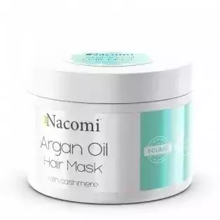 Nacomi Maska do włosów z olejem arganowym i proteinami kaszmiru 200ml