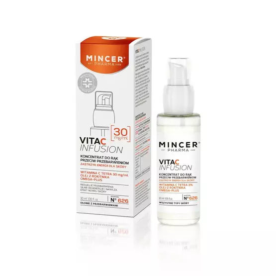 OUTLET Mincer Pharma VITA-C INFUSION 626 koncentrat do rąk przeciw przebarwieniom 30 ml