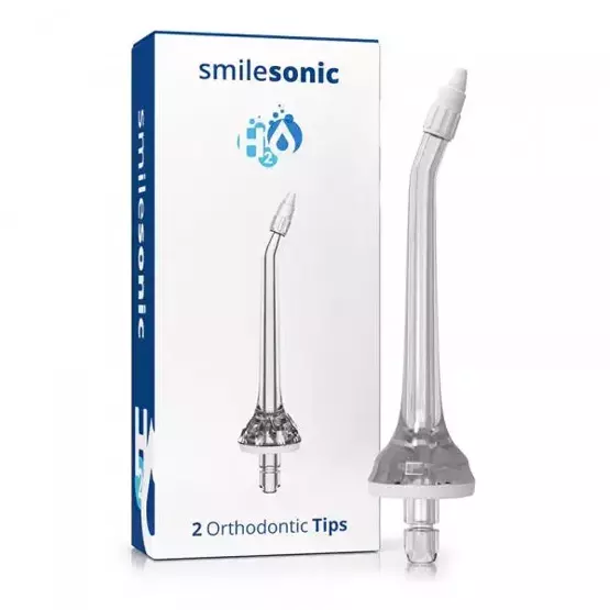 Smilesonic Orthodontic Tips Końcówki do irygatora ortodontyczne 2 szt